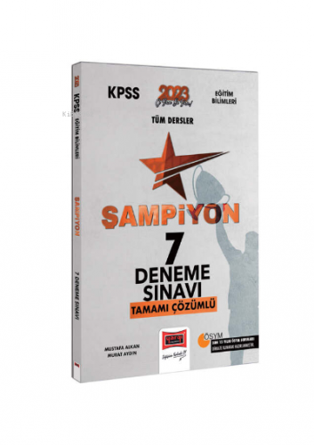 2023 KPSS Eğitim Bilimleri Tüm Dersler Tamamı Çözümlü Şampiyon 7 Denem