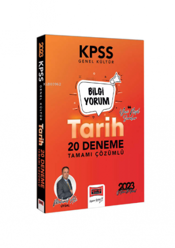 2023 KPSS Genel Kültür Tarih Bilgi Yorum Tamamı Çözümlü 20 Deneme | Me