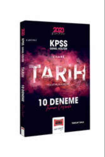 2023 KPSS Genel Kültür Tarih Tamamı Çözümlü 10 Deneme | Tuncay Sala | 