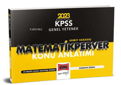 2023 KPSS Genel Yetenek Matematikperver Konu Anlatımı | Ahmet Karakuş 