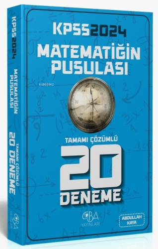 2023 KPSS Matematik Matematiğin Pusulası 20 Deneme Çözümlü | Abdullah 