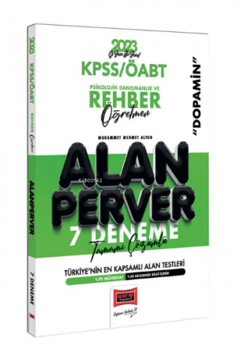 2023 KPSS ÖABT Psikolojik Danışmanlık ve Rehber Öğretmen (PDR) Tamamı 