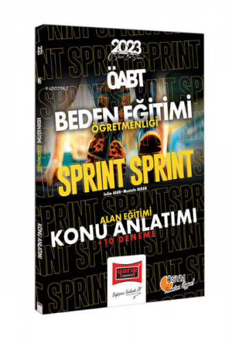 2023 KPSS ÖABT Sprint Beden Eğitimi Öğretmenliği Konu Anlatımı +10 Den