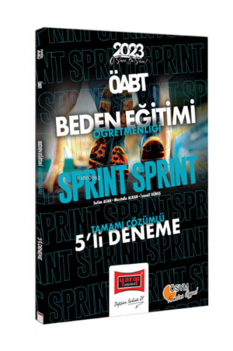 2023 KPSS ÖABT Sprint Beden Eğitimi Öğretmenliği Tamamı Çözümlü 5 Dene