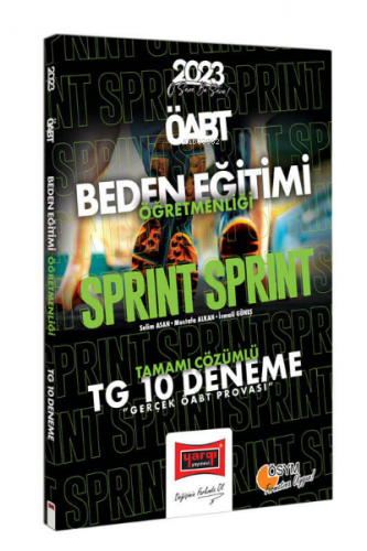 2023 KPSS ÖABT Sprint Beden Eğitimi Öğretmenliği Tamamı Çözümlü TG 10 