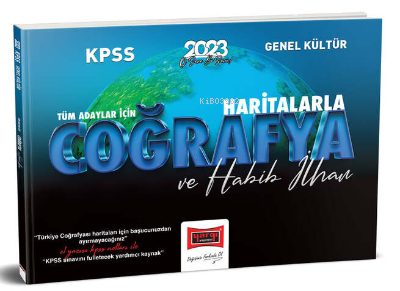 2023 KPSS Tüm Adaylar İçin Haritalarla Coğrafya | Habib İlhan | Yargı 