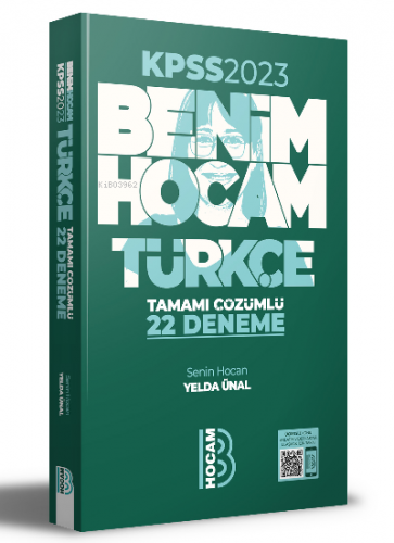 2023 KPSS Türkçe Tamamı Çözümlü 22 Deneme | Yelda Ünal | Benim Hocam Y