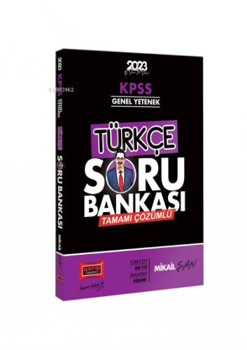 2023 KPSS Türkçe Tamamı Çözümlü Soru Bankası | Mikail Şan | Yargı Yayı