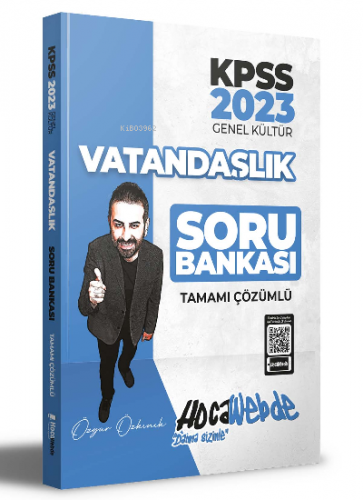 2023 KPSS Vatandaşlık Tamamı Çözümlü Soru Bankası | Özgür Özkınık | Ho