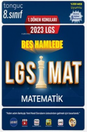 2023-LGS-1-Donem-5-Hamlede-LGS-Matematik | Kolektif | Tonguç Akademi