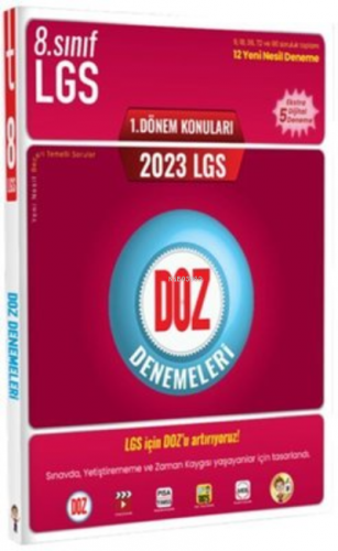 2023-LGS-1-Donem-Doz-Denemeleri | Kolektif | Tonguç Akademi