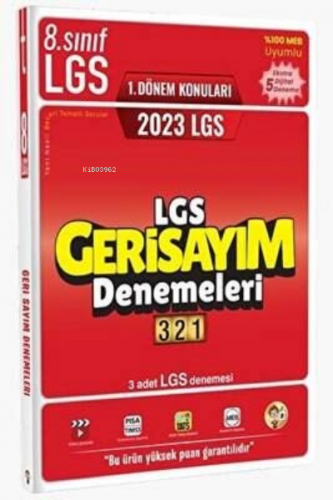 2023-LGS-1-Donem-Geri-Sayim-Denemeleri-3 | Kolektif | Tonguç Akademi