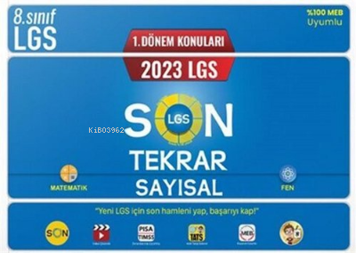 2023-LGS-1-Donem-Sayisal-Son-Tekrar | Kolektif | Tonguç Akademi