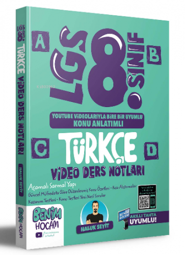 2023 LGS 8.Sınıf Türkçe Video Ders Notları (Konu Anlatımı) | Haluk Sey