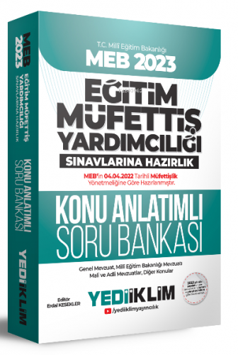 2023 MEB Eğitim Müfettiş Yardımcılığı Sınavlarına Hazırlık Konu Anlatı