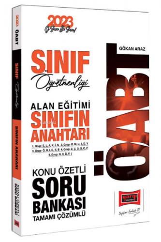 2023 ÖABT Sınıf Öğretmenliği Alan Eğitimi Sınıfın Anahtarı Konu Özetli