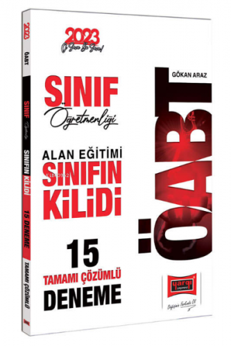 2023 ÖABT Sınıf Öğretmenliği Alan Eğitimi Sınıfın Kilidi Tamamı Çözüml