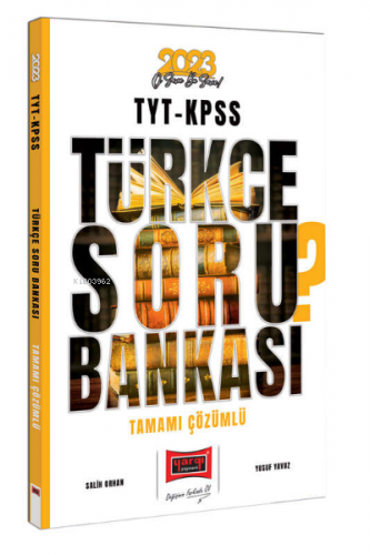 2023 TYT-KPSS Türkçe Tamamı Çözümlü Soru Bankası | Yusuf Yavuz | Yargı