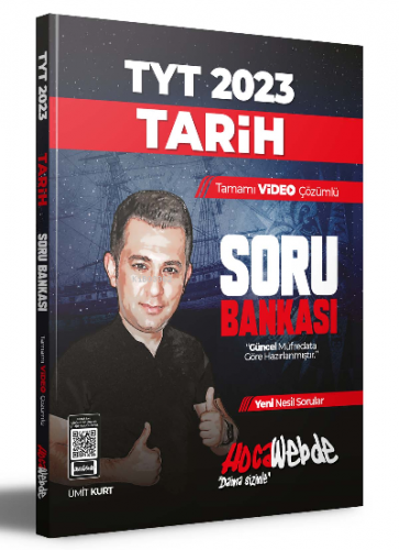 2023 TYT Tarih Tamamı Video Çözümlü Soru Bankası | Ümit Kurt | HocaWeb