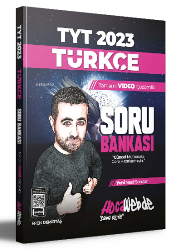 2023 TYT Türkçe Tamamı Video Çözümlü Soru Bankası | Eren Demirtaş | Ho