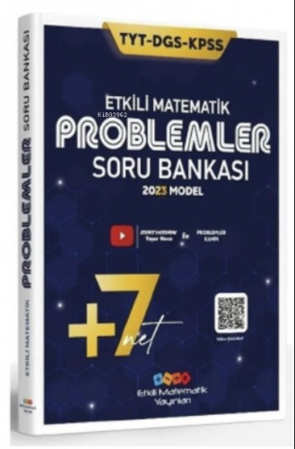 2023 YKS TYT KPSS DGS Problemler Soru Bankası Video Çözümlü | Kolektif