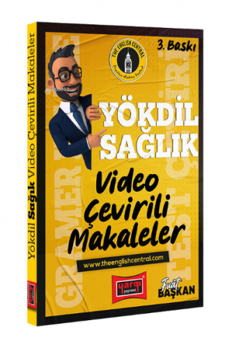 2023 YÖKDİL Sağlık Video Çevirili Makaleler | Fuat Başkan | Yargı Yayı