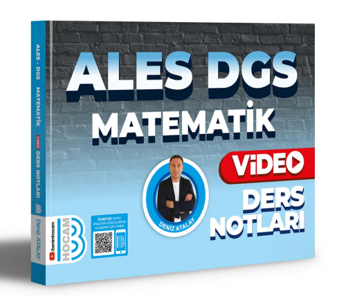 2024 ALES DGS Matematik Video Ders Notları | Deniz Atalay | Benim Hoca