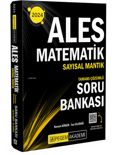 2024 ALES Matematik Sayısal Mantık Tamamı Çözümlü Soru Bankası | Kerem