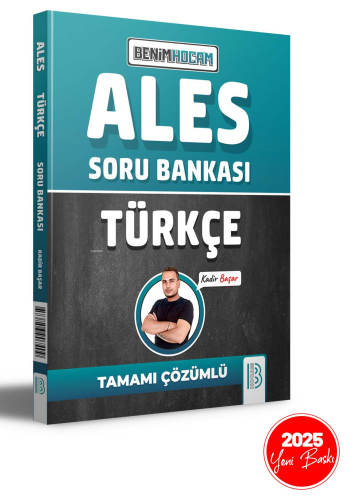 2024 ALES Türkçe Tamamı Çözümlü Soru Bankası | Kadir Başar | Benim Hoc