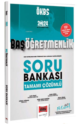 2024 Başöğretmenlik Soru Bankası | Fatih Öncü | Yargı Yayınevi