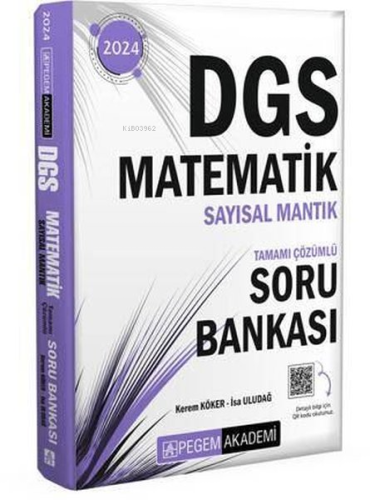 2024 DGS Matematik Sayısal Mantık Tamamı Çözümlü Soru Bankası | Kolekt