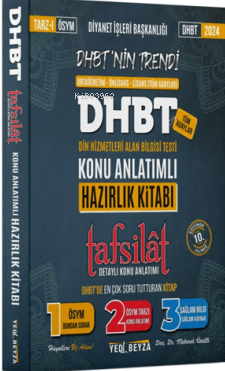 2024 DHBT Tafsilat Hazırlık Kitabı | Mehmet Ümitli | 7 Beyza Yayıncılı