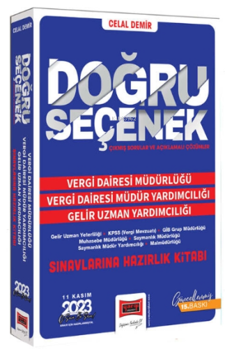 2024 Doğru Seçenek Vergi Dairesi Müdürlüğü - Vergi Dairesi Müdür Yardı