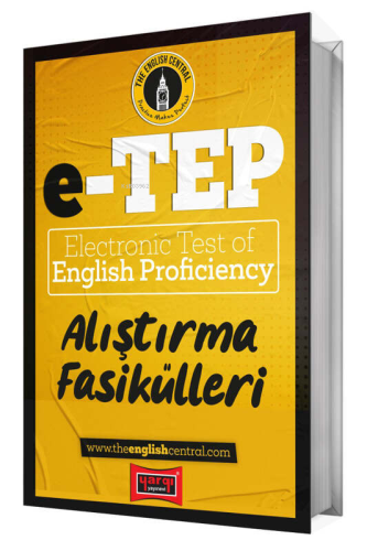 2024 E-Tep Electronic Test Of English Proficiency Alıştırma Fasiküller