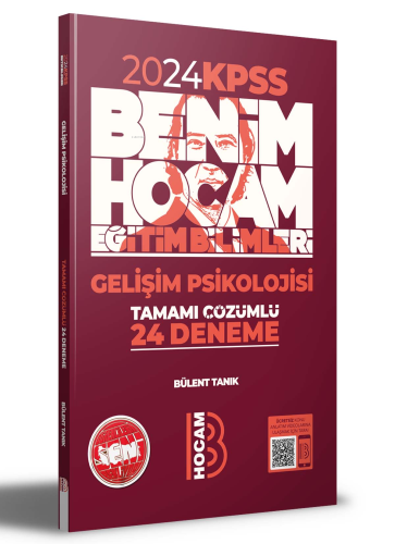 2024 Eğitim Bilimleri Gelişim Psikolojisi Tamamı Çözümlü 24 Deneme | B