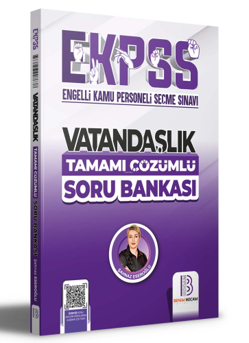 2024 EKPSS Vatandaşlık Tamamı Çözümlü Soru Bankası | Şahnaz Eseroğlu |