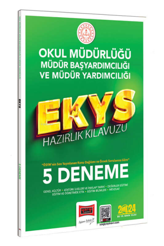 2024 EKYS Okul Müdürlüğü - Müdür Başyardımcılığı ve Müdür Yardımcılığı