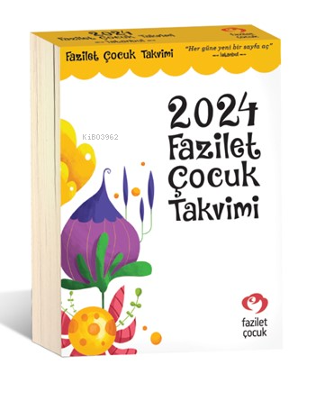 2024 Fazilet Çocuk Takvimi | | Fazilet Çocuk Yayınları