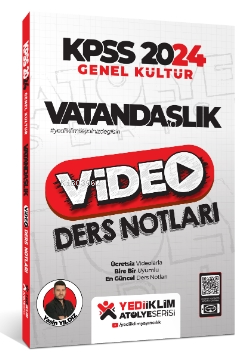 2024 Kpss Atölye Serisi Vatandaşlık Video Ders Notları | Yasin Yıldız 