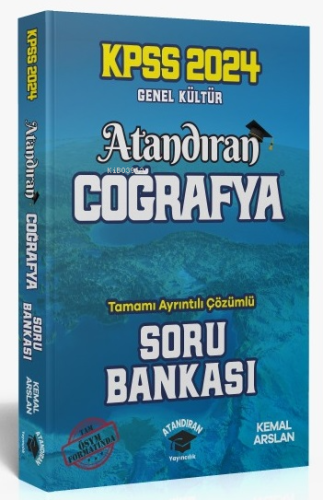 2024 KPSS Coğrafya Atandıran Soru Bankası Çözümlü | Kemal Arslan | CBA