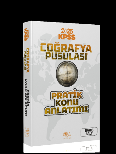 2023 KPSS Coğrafya Pusulası Pratik Şematik Ders Notları | Barış Salt |