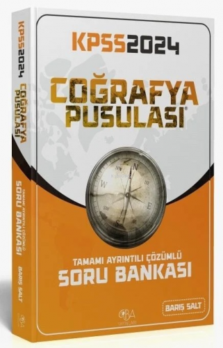 2023 KPSS Coğrafya Pusulası Soru Bankası Çözümlü | Barış Salt | CBA Ya