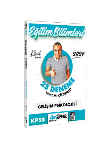 2024 KPSS Eğitim Bilimleri Gelişim Psikolojisi Tamamı Çözümlü 23 Denem