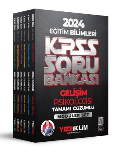 2024 KPSS Eğitim Bilimleri Tamamı Çözümlü Soru Bankası Modüler Set | K