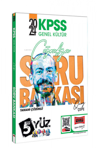 2024 KPSS Genel Kültür 5Yüz Coğrafya Tamamı Çözümlü Soru Bankası | Öna