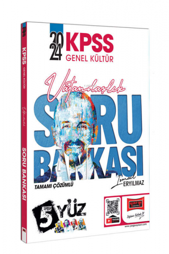 2024 KPSS Genel Kültür 5Yüz Vatandaşlık Tamamı Çözümlü Soru Bankası | 