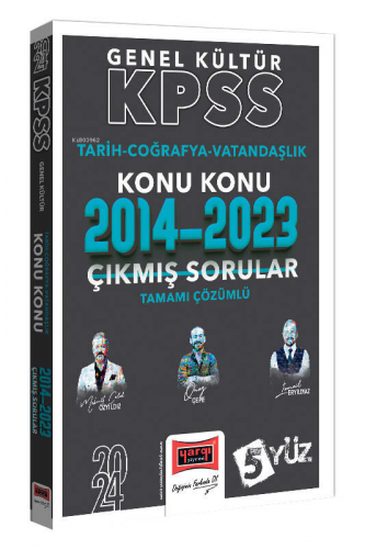 2024 KPSS Genel Kültür (Tarih-Coğrafya-Vatandaşlık) Konu Konu Tamamı Ç