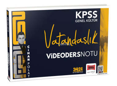 2024 KPSS Genel Kültür Vatandaşlık Video Ders Notu | Cihan Polat | Yar