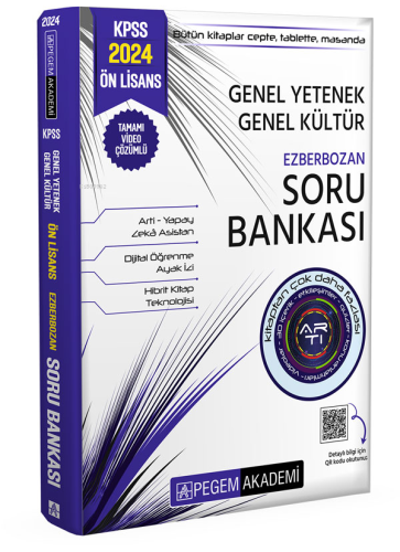 2024 KPSS Genel Yetenek Genel Kültür Ön Lisans Ezberbozan Soru Bankası