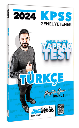 2024 KPSS GY Türkçe Yaprak Test | Mustafa Onur Bozkuş | HocaWebde